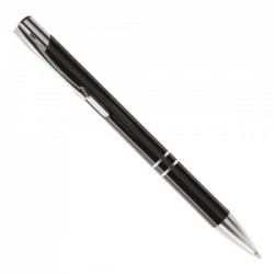 Bolígrafo metal negro